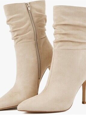 Women's Stiletto High Heel Boots Slouchy Ankle Boots Sexy Dress Boots